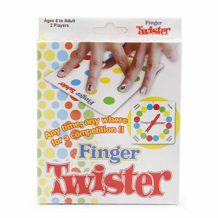 mini-twister-ของเล่นบริหารนิ้วเกมกระดานfinger-tableเกมปาร์ตี้