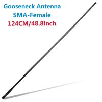 Gooseneck CS เสาอากาศยุทธวิธี SMA-Female Vhfuhf Dual Band เสาอากาศสำหรับ Baofeng UV-5R GT-3 UV-82 วิทยุ