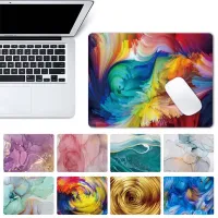 Watercolor Pattern Antiskid Waterproof Desk Mat Mouse Pad Computer School Office Stationery Accessories