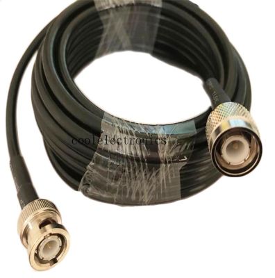 BNC Male Plug to TNC Male RF Coaxial Extension Jumper RG58 50-3 Wires Cable 50ohm 50cm 1/2/3/5/10/15/20/30m