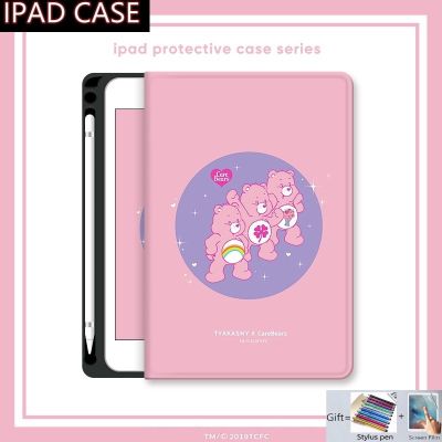 เคสใส พร้อมช่องใส่ปากกา สําหรับ Ipad Air5 Air4 Air3 Air2 Air1 Gen 10 9 8 7 6 5 4 10th 9th 8th 7th 6th 5th 10.2 10.9 9.7 10.5 ฝาครอบนิ้ว