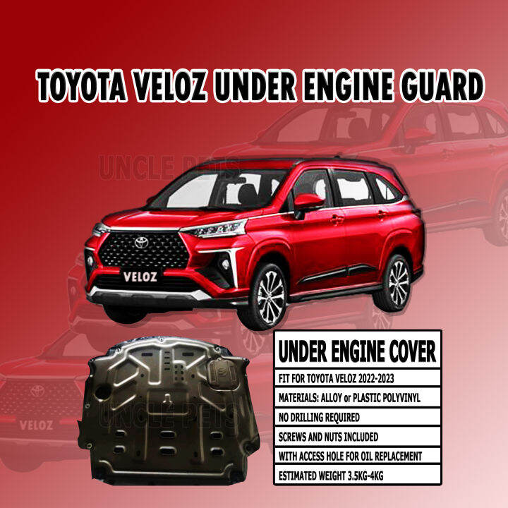 UNDER ENGINE COVER TOYOTA VELOZ / ENGINE GUARD FOR TOYOTA VELOZ 2022