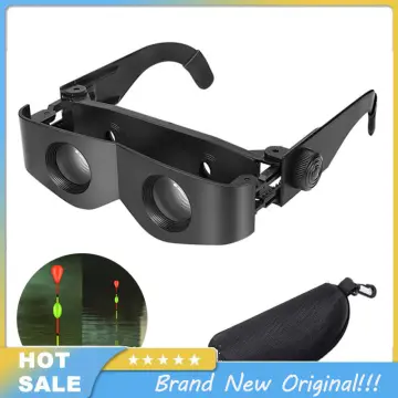 Portable Glasses Style Magnifier Telescope Binoculars For Fishing