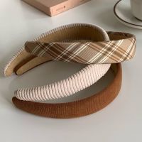 【YF】 Solid Velvet Bezel Women Headband Girls Vintage knit Hair Bands Soft Hairband Headwear Rubbers Elastic