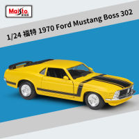 Maisto 1:24 Ford Wild Horse Sports Car 1970ford Mustang Boss Simulation Alloy Car Model