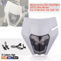 ◇◄ Motorcycle LED Light Headlight Headlamp Head Lamp Universal For KTM EXC EXCF SX SXF XC XCF XCW XCFW 125 150 250 300 350 450 530