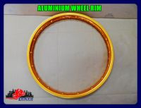 ALUMINIUM "GOLD" WHEEL SERIES 7 size 1.60X21 (DOT36) // วงล้อ อลูมิเนียม ซี่รี่ 7 สีทอง 1.60X21 (36 รู)