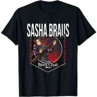 มีสินค้า เสื้อยืด พิมพ์ลายวงกลม Attack on Titan Season 4 Sasha Braus