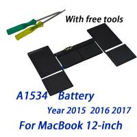 Original Genuine Battery for 2015 2016 2017 Touch Bar For Macbook Retina A1534 Battery A1527 A1705 Replacement Repair สต็อกสำเร็จรูป agapi