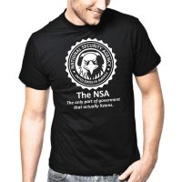 Nsa National Security Agency Usa Edward Snowdon Funny T-Shirt Men Short Sleeve T Shirt 100% Cotton Unisex Tees S-4XL-5XL-6XL