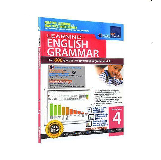 SAP Learning Grammar Workbook 4 attached with online evaluation of ...