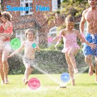 Reusable Water Balloons Refillable Summer Water Toys Balloons Soft Silicone Water Balloons Water Fight Game Outdoor Water Play Balloons