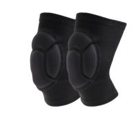 หนา Kneepad ฟุตบอลวอลเลย์บอลกีฬาผาดโผนเข่า Pad Eblow รั้งสนับสนุนตักปกป้องขี่จักรยานป้องกันเข่า