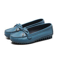 Bata LADIESCASUAL MOCCASINE รองเท้าลำลองแฟชั่น แบบสวม สีครีม รหัส 5515264 Ladiesflat Fashion