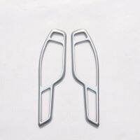 2 Pcs Matte Silver Car Interior Door Handle Frame Trim Essories For Land Rover Range Rover Evoque Coupe 2016-2019