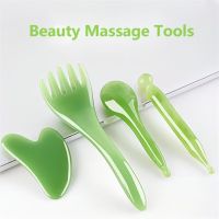 【YF】❆☋  Resin Gua Sha Massage Board Massager Scraping Tools for Face Neck Back and Chest