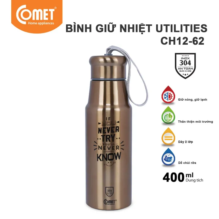 Bình giữ nhiệt Utilities COMET - CH12-62 400ml