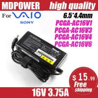 For SONY 16V 3.75A 60W laptop supply power AC adapter charger PCGA-AC16V PCGA-AC16V1 PCGA-AC16V3 PCGA-AC16V4 VAIO U101 VGN-Z1