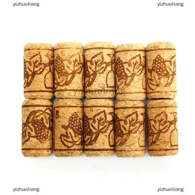 yizhuoliang 10PC Wine corks stopper ขวดไวน์แบบพกพาที่ปิดสนิท