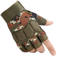 Outdoor Hiking Mountaineering Gloves camping camouflage Special forces tactical military Shooting training Palm thickening glove