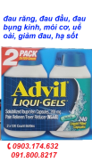 Viên giảm đau Advil Liqui-Gels 200 mg, 1 hộp 120 viên