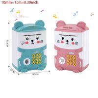 50LE 1Set Automatic Musical ATM Safe Box Piggy Banks for Toddlers ABS Money Banks Educational Safe Box Toys