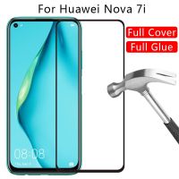 Thinmon กระจกนิรภัยสำหรับ Huawei nova 7i/nova 6SE/P40 Lite เต็มฝาครอบป้องกันหน้าจอป้องกันการระเบิด 9H สมบูรณ์ครอบคลุมเต็มกาวแก้วฟิล์มป้องกัน