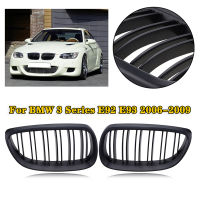 กันชนหน้ากระจังหน้าเพชรกระจังหน้าช่องอากาศเข้าย่างเหมาะสำหรับ BMW 3 Series E92 E93 M3รถเก๋ง2006-2009อุปกรณ์เสริมในรถยนต์