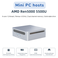 Ren5000คอมพิวเตอร์ขนาดเล็กใหม่5700U Ryzen7 AMD 5700U CPU เกื้อหนุนหน้าต่าง3200MHz AMD WiFi6 NUC