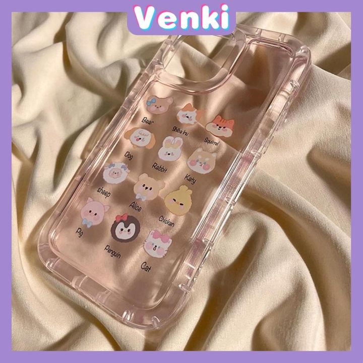 iphone-14-soft-jelly-airbag-pink-animals-protection-shockproof-13-12-7-x-xr
