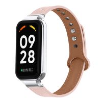 Leather Strap For Xiaomi Redmi Band 2 Redmi Smart Band Pro Smart Watch Bracelets For Redmi Band 2 Metal Protective Case Shell Cases Cases