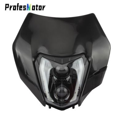 Led Headlight For Motorcycle Accessories Enduro For KTM 2008-2016 EXC XC SX XCW 125-500 Universal Dirt Bike Motocross Headlamp