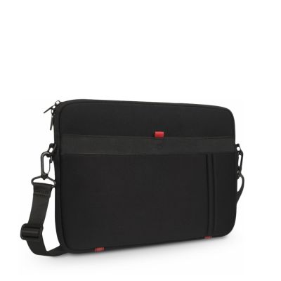 RIVACASE กระเป๋าสะพายใส่โน้ตบุ๊ค/รองรับ MacBook รุ่นใหม่ 14.2 นิ้ว กันน้ำ ถอดสายได้ (5120) สีดำ