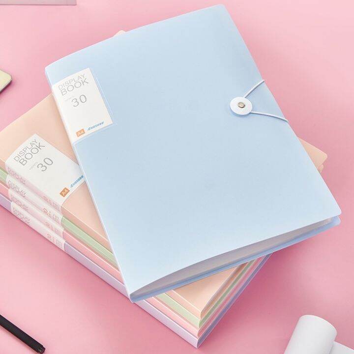 clear book folder a4 size