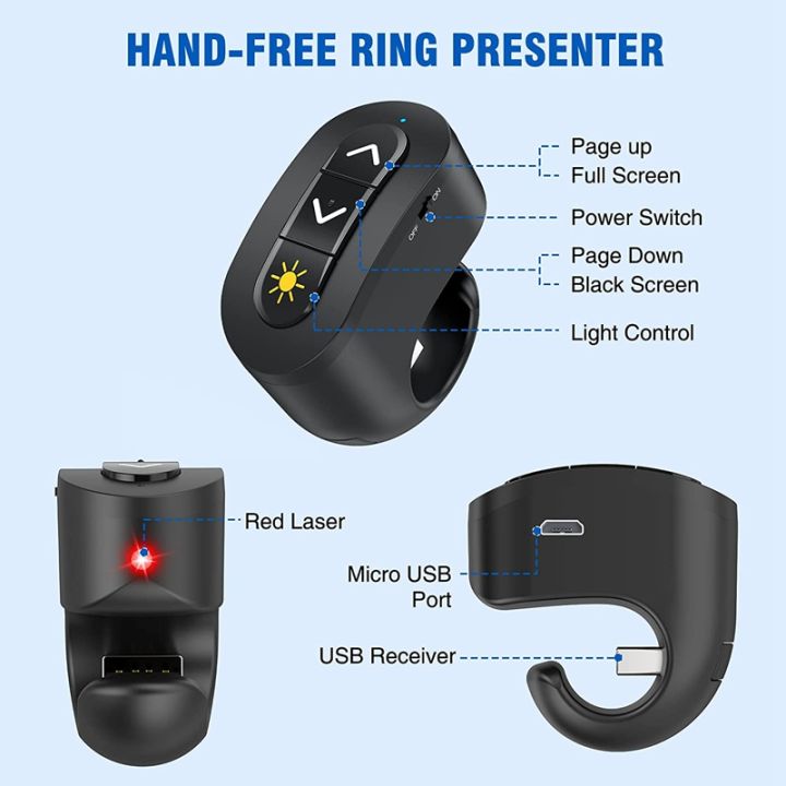 2-4ghz-rechargeable-wireless-presenter-finger-ring-with-red-light-usb-presentation-remote-for-win-10-8-7-xp-power-point