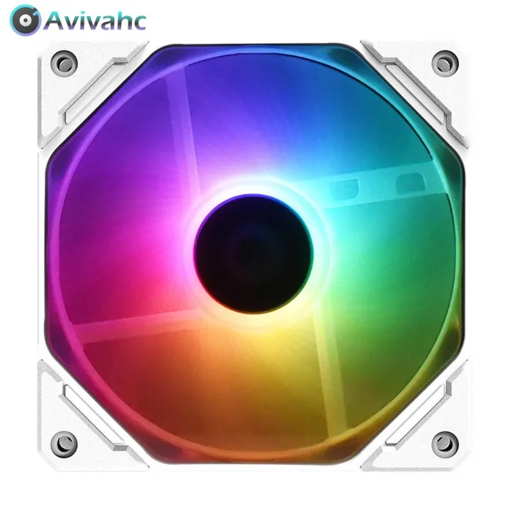 IDCOOLING TF12025ARGB SNOW HB Water Cooling Fan 5V ARGB Quiet Silent