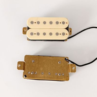 ；‘【；。 Electric Guitar Double Coil Humbucker Electric Guitar Pickup Bridge Or Neck Pickup For Choose Ivory