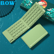 Bow Wireless Folding Bluetooth Keyboard Notebook Computer Cellphone Office