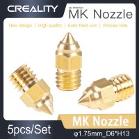 【CC】▣✉▫  Creality 5Pcs/Set 0.2/0.4/0.6/0.8/1.0mm Hotend Extruder Nozzles for CR-6 SE/Ender-3 Series/Ender 5 Printer Original