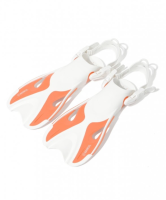 BARREL KIDS MARINA FIN - WHITE/PEACH