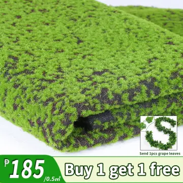 Artificial Moss Fake Green Plants Faux Moss Grass for Shop Home Patio  Decoration