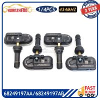 ระบบเซนเซอร์มอเตอร์แรงดันยาง TMPS รถ68249197AB 68249197AA สำหรับ JEEP CHEROKEE RAM 1500 2500 3500 2014-2021 434 Mengye