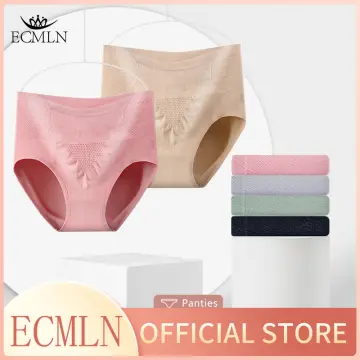 Women Briefs Solid Color Thin Breathable Elastic Lifting Buttocks Abdominal Tuck  Underwear High Waist Seamless Underwear Knickers Women Intimates