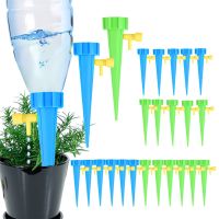 [NEW] Automatic Drip Irrigation Tool Spikes Automatic Flower Plant Garden Watering System Kit Adjustable Water Self Watering Devic