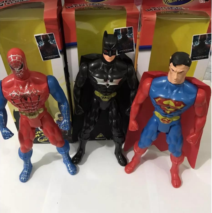 YMS Superman Batman Spiderman Toys Lazada PH