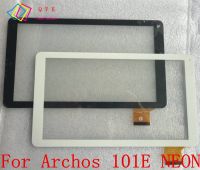 Black White 10.1 Inch for Archos 101E NEON tablet pc touch screen panel Digitizer Glass sensor replacement with logo