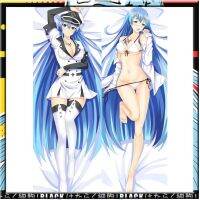 อาคาเมก้าฆ่า! ปลอกหมอน Esdeath ร่างกาย Anime Dakimakura ปลอกหมอนโยนหมอน 50X150 ซม