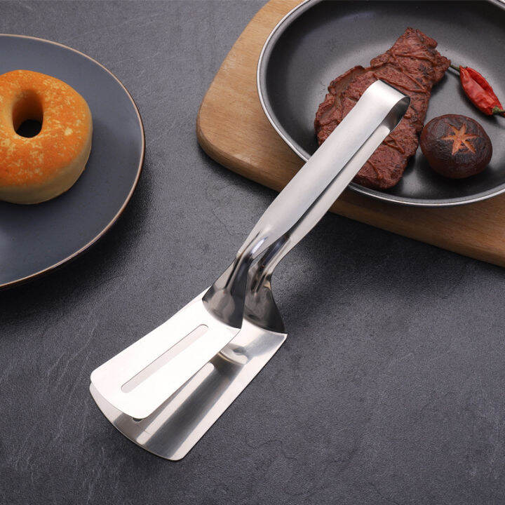 Kitchen BBQ Bread Utensil Set Grill Tong Fried Steak Shovel Fried Fish