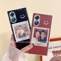 Ins เคส Phone Case OPPO A38 OPPOA38 4G เคส ใหม่แฟชั่นหน้ายิ้มเคสซิลิโคนซิลิโคนโทรศัพท์กรอบรูป Diy ที่มีความคิดสร้างสรรค์กันตกกันกระแทกฝาครอบด้านหลังแบบนิ่ม2023