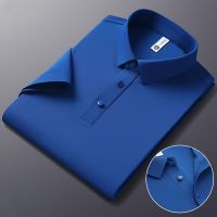 New Summer Polo Shirt Men High Quality Men Short Sleeve Breathable Top Business Casual Baseball Polo-shirt Stretch Male T-shirt Towels